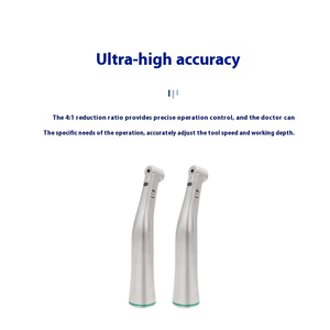 Piegatrice professionale per riduzione dentale 4:1 fibra ottica passaggio interno per vie navigabili N * K impianto turbina elettrica ad alta velocità - Product Image 2