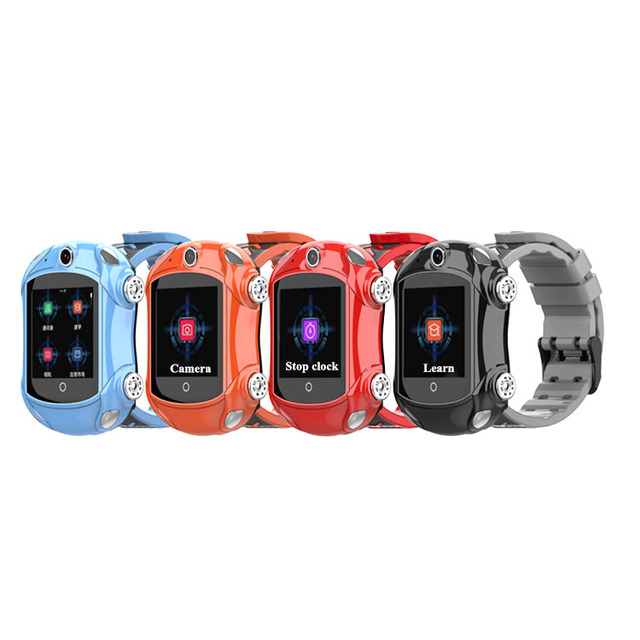 2024 Cool Color Design Kids Smart Watch 4G APP Setracker2 Charging GPS Location Tracker Smartwatches With Two Ways Phone Call