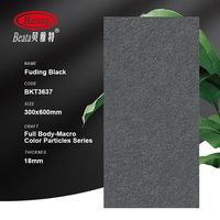 Dalles de pavage écologiques Beata Eco Paving Stone Chine, dalles d'extérieur 300x600mm, dalles de pavage modernes, texture granit noir pour allée, pierre écologique