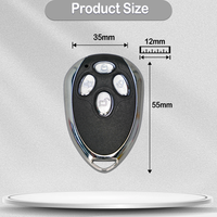 Nuevo Control remoto inalámbrico RF 315MHz Clon Alarma de respaldo Llave de puerta remota Duplicado Control remoto