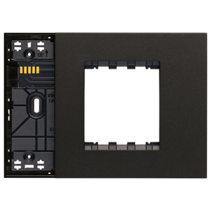 XT 3M Mixed Support With Black <b>Plate</b> 14.1x10.5x3 Cm Wall <b>Switch</b> Mounting Frame - Product Image 1