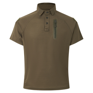 เสื้อโปโลแขนสั้นผู้ชาย SFB76 แห้งเร็ว สำหรับเล่นกีฬา กิจกรรมกลางแจ้ง ฤดูร้อน เสื้อผ้าผู้ชาย ลายพราง ทหาร แนวทหาร ปกคอปก - Product Image 5