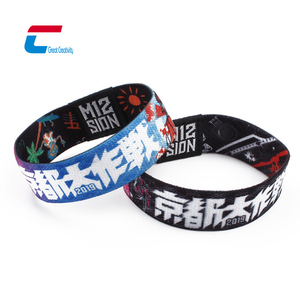 สายรัดข้อมือผ้าใยสังเคราะห์ RFID 13.56MHz F08สายรัดข้อมือผ้าโพลีเอสเตอร์ NFC - Product Image 4