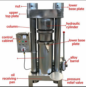Máquinas Simples <span class=keywords><strong>de</strong></span> Prensado Hidráulico <span class=keywords><strong>de</strong></span> <span class=keywords><strong>Aceite</strong></span>, Prensa <span class=keywords><strong>de</strong></span> <span class=keywords><strong>Aceite</strong></span> <span class=keywords><strong>de</strong></span> Semillas Natural <span class=keywords><strong>Puro</strong></span> Prensado en Frío - Product Image 6
