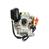 Carburateur PD24J CVK 18mm pour 139QMB 139QMA GY6 50cc 60cc 80cc 90cc Moteur Moto Scooter Cyclomoteur ATV Go-Kart Quad