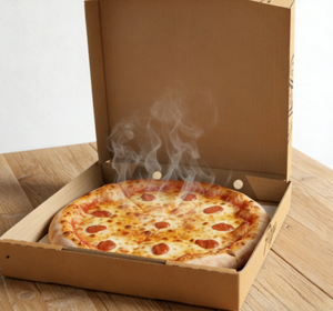 Scatola per <span class=keywords><strong>Pizza</strong></span> in Cartone Ondulato Ecologica Personalizzata per <span class=keywords><strong>Pizza</strong></span>, <span class=keywords><strong>Panini</strong></span> e Tutti gli Alimenti da Asporto - Product Image 5