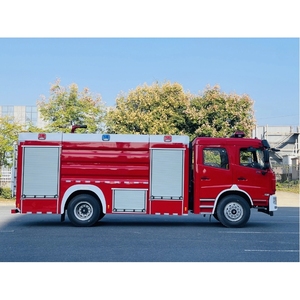 Nouveau châssis d'exportation usine de taille moyenne ville véhicule de sauvetage <span class=keywords><strong>extincteur</strong></span> Dongfeng 8 tonnes réservoir d'eau camion de pompiers - Product Image 5
