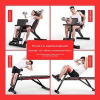Banc de musculation pliable multifonction réglable avec protection lombaire, équipement d'exercice pour usage domestique, modèle MZ-1
