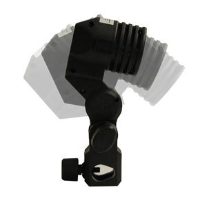 Studio lumière <span class=keywords><strong>parapluie</strong></span> prise fente support vidéo Film Photo Selfie photographie lampe tête support en direct vapeur boîte souple ampoule tenir - Product Image 5