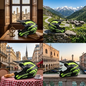 Nuovo Casco da Motocross Off-road 3C Certificato 2026, con Polistirene Espanso e ABS, per Adulti da Gara - Product Image 3