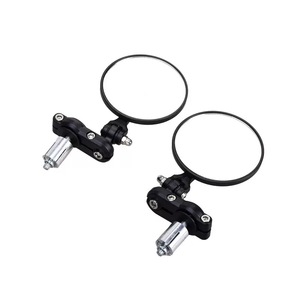 Rétroviseurs universels pour moto - Rétroviseur latéral pliable rond de 3 pouces pour scooter - Product Image 4