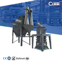 Broyeur Clirik HGM grande capacité pour calcite 2500 Mesh 3-22 T/h Ligne de traitement de remplissage pour la fabrication du papier