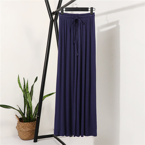 All'ingrosso primavera ed estate pantaloni larghi a vita alta lunghi ghiaccio seta Streetwear all'aperto pantaloni da Jogging per le donne - Product Image 3