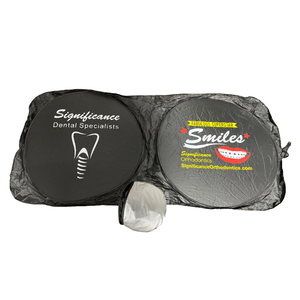 Pare-soleil de voiture pliable avec pare-brise de logo pour pare-soleil UV <span class=keywords><strong>Auto</strong></span> pour pare-brise pliable de voiture - Product Image 3