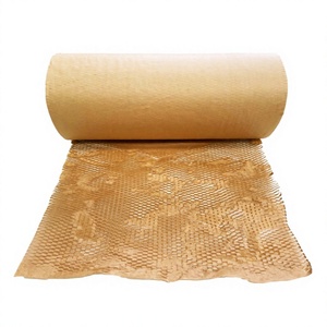 Honeycomb Kraft <b>Paper</b> Sheet Roll Packaging Cushion for Wrapping Material Recyclable <b>Biodegradable</b> for Glass Shipping - Product Image 2