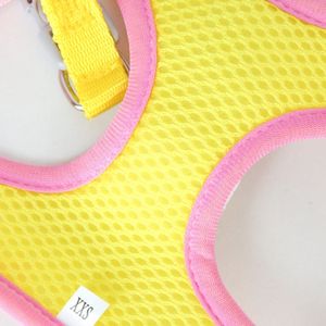 Cartoon Pet <b>Harness</b> Plaid Adjustable Breathable Comfortable For Dog Cat Chest Strap - Product Image 4