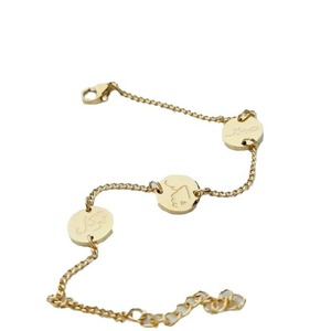 Bracelets ajustables en acier inoxydable plaqué or, classiques, 12 signes du zodiaque, pour les occasions d'anniversaire - Product Image 4