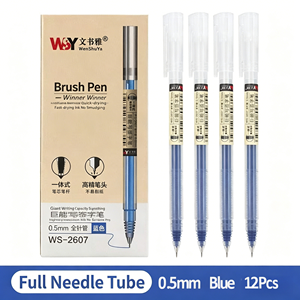 Penna Gel Liquida 0.5mm Scrittura Fluida Multicolore Non Cancellabile Prezzo Economico Alta Qualità <span class=keywords><strong>Cancelleria</strong></span> per <span class=keywords><strong>Ufficio</strong></span> e Scuola - Product Image 3