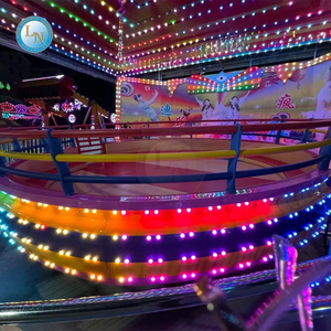 Manège à disque en forme <span class=keywords><strong>de</strong></span> petit canard jaune pour l'extérieur, parc, place, style européen, luxe, célébrité d'Internet, nouveau modèle, amusement pour enfants - Product Image 5