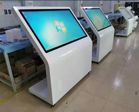 YINGTOUCH - Pantalla Táctil Inclinada Horizontal Tipo L de 49 Pulgadas, Máquina de Consulta Autoservicio Todo en Uno, Guía para Centros Comerciales