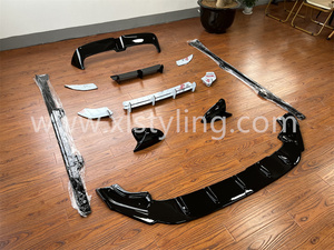 Aero Kit Spoiler Diffuseur Arrière CS Style Front Splitter Lip Max Side Skirt Mirror Cover pour <span class=keywords><strong>Golf</strong></span> MK7 <span class=keywords><strong>7</strong></span>.5 - Product Image 5