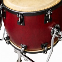 Ensemble de tambours chinois traditionnels Paigu avec cinq tambours accordés et supports individuels pour la musique et les événements culturels d'Asie du Sud-Est