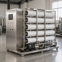 Système de traitement d'eau par osmose inverse industrielle pour la concentration de jus de fruits, usine de traitement d'eau