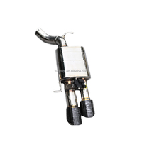 Silencieux Catback en Acier Inoxydable pour Bmw M5/m6 F06/f12/f13 4.4t 2012-2016 X-pipe Valved Sport Exhaust System
