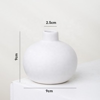 Diffuseur de roseaux en céramique de marque privée, design personnalisé pour la décoration de la maison, bouteille de parfum, huile, arôme, diffuseur de roseaux de luxe avec boîte