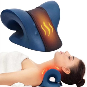 Almohada de Tracción Cervical con Calor y Tensor de Cuello, Almohadilla Térmica de Grafeno - Product Image 1