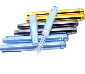 Zhouyuan - Bolígrafo de Inyección de Metal V4 al Mejor <span class=keywords><strong>Precio</strong></span>, 3 ml, 60 UI, Electrochapado, Reutilizable, Ecológico, para <span class=keywords><strong>Insulina</strong></span>, con Logotipo Personalizable - Product Image 2
