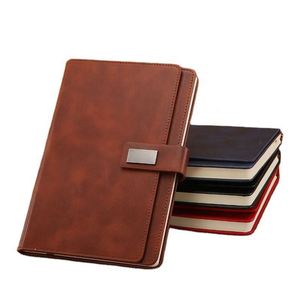 Wholesale High-end Pu Leather Cover Hardcover Diary Planner Notebook-Gift <b>Box</b> Packaging Customizable Size - Product Image 1