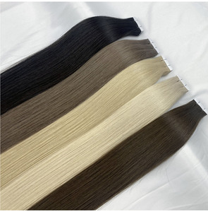 Extensiones de Cabello Humano Natural 100% con Cinta Adhesiva Invisible de Doble Cara Reflectante Hairmony de 3M Walker Tape - Product Image 1
