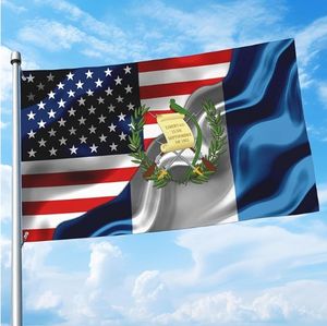 CustomUsa Double-Face 3x5 Ft American <span class=keywords><strong>Portugal</strong></span> Drapeaux Intérieur/Extérieur Polyester Décoration Bannière Laiton Oeillets 3x5 Pied Drapeaux - Product Image 6