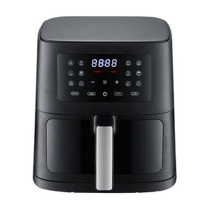 7L freidora de aire numérique pas de pegajosa sin aceite de gran capacidad 12 tipos de cocina preestablecida cesta negra - Product Image 1