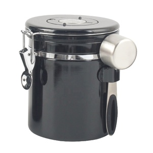 Suiveur de date et cuillère, boîte à café pour café moulu, boîte de conservation hermétique pour expresso - Product Image 2