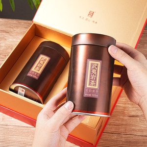 ชาหัวหลินชุนอู่ยี่ ชาอู่หลงอู่ยี่ ชาเพื่อสุขภาพเกรดหนึ่ง กล่องของขวัญ 125 กรัม*2 กระป๋อง/กล่อง ผลิตในประเทศจีน ไม่มีส่วนผสมเพิ่มเติม - Product Image 3