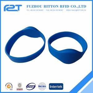 Bán buôn RFID chip ban nhạc thông minh miễn phí Vòng đeo tay NFC Silicone sự kiện dây đeo cổ tay 13.56MHz - Product Image 3