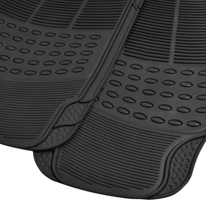 4 pièces de haute qualité universelles 3d PVC plastique tpe matériel imperméable tapis de voiture revêtement de sol ensemble de tapis - Product Image 4