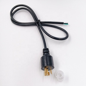 15A Twist khóa cắm NEMA L7-15P với stripped End cáp điện 277V AC - Product Image 1