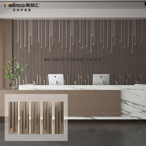 لوح حائط داخلي مخدد بضوء LED ، تأثير إضاءة خاص ، خلفية من ألياف الخيزران المزخرفة ، ألواح مضيئة - Product Image 2