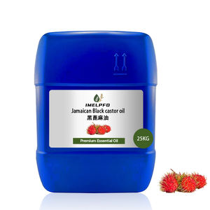 Huile de ricin noire jamaïcaine pure biologique pressée à froid sans hexane en vrac de 1 kg pour la croissance naturelle des cheveux et des cils et les soins de la peau/du visage - Product Image 2