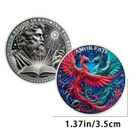 Pièces de collection 3D personnalisées à bas prix, fabrication de pièces de défi en alliage de zinc plaqué antique sur mesure
