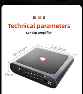 แอมพลิฟายเออร์ในรถยนต์ JBI รุ่น DSP <span class=keywords><strong>Class</strong></span> <span class=keywords><strong>D</strong></span> 8 แชนแนล DA681 พร้อมโปรเซสเซอร์เสียงแบบ Lossless ยี่ห้อ OLIVER รองรับการติดตั้ง ให้กำลังขับสูง พร้อมครอสโอเวอร์ในตัว - Product Image 6