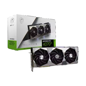 ข้อเสนอการขายที่ดีที่สุดสำหรับการ์ดจอ <span class=keywords><strong>MSI</strong></span> GeForce RTX <span class=keywords><strong>4070</strong></span> <span class=keywords><strong>Ti</strong></span> suprim พร้อมรองรับหน่วยความจำความเร็วสูง - Product Image 1