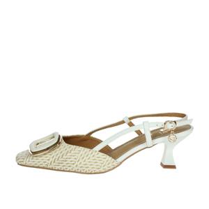 SLINGBACK GP827 BIANCO/BEIGE - Product Image 1
