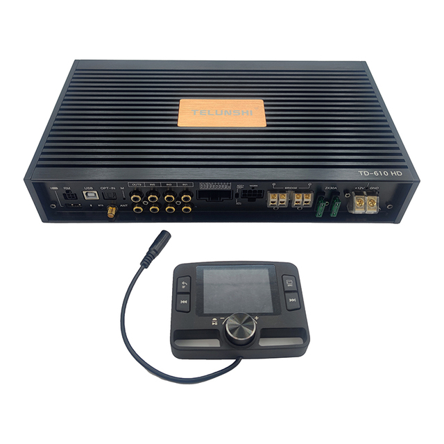 6CH Input 10CH Output Class AB+Class D Car DSP Amplifier 31EQ Band Built-in Audio Processor
