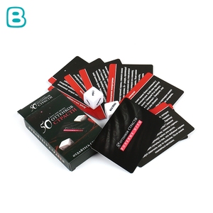 Op Maat Gemaakte Sexy Speelkaartspel Gladde Papieren Plastic Bordspelkaarten Voor Volwassenen - Product Image 5