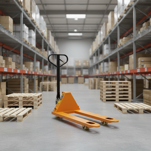 Nouveau 5T manuel manuel <span class=keywords><strong>transpalette</strong></span> fourche hauteur 80-200mm PU/Nylon roues 5000kg capacité terrain accidenté tout-terrain intérieur/extérieur - Product Image 3