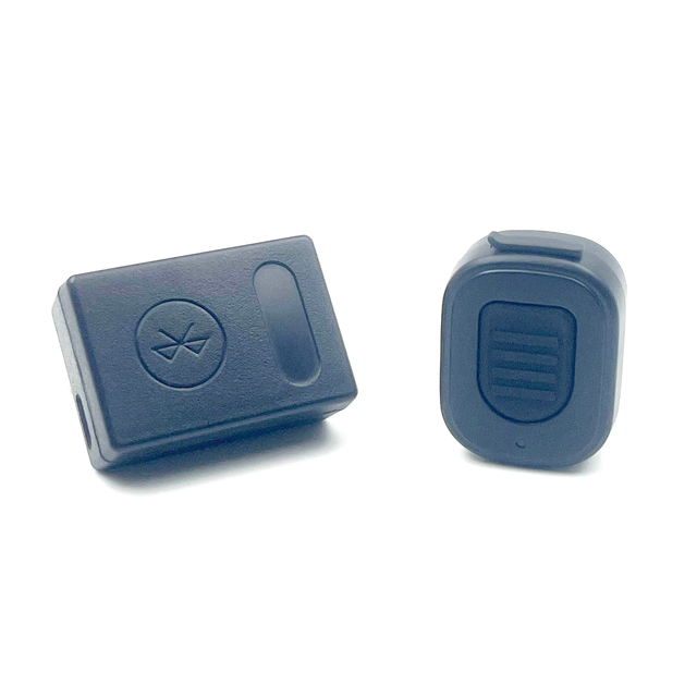 Walkie Talkie Accessories 2-Pin ABS Wireless Dongle with PTT Button for Kenwood Radio Model HX-ZK5